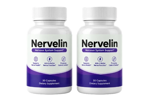Nervelin Nerve Support Supplement Bottle